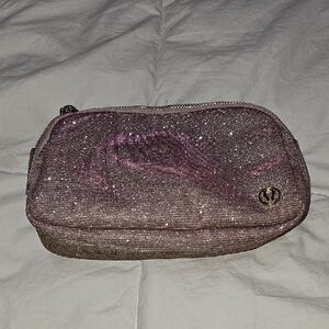 Lululemon Everywhere Belt Bag *Glitter* PNUC/MUUS/GOLD!! Dont Miss, Gorgeous!